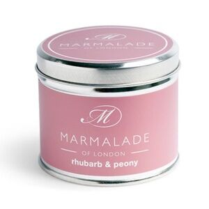 Rhubarb and Peony Scented Candle